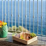 Patty With Infinity Pool In Front Of The Sea, Parking And Wifi Βίλα *