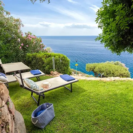 Patty With Infinity Pool In Front Of The Sea, Parking And Wifi Villa Torre delle Stelle