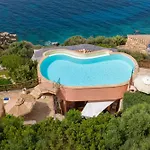 Patty With Infinity Pool In Front Of The Sea, Parking And Wifi Torre delle Stelle