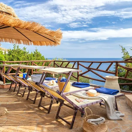 فيلة Patty With Infinity Pool In Front Of The Sea, Parking And Wifi *