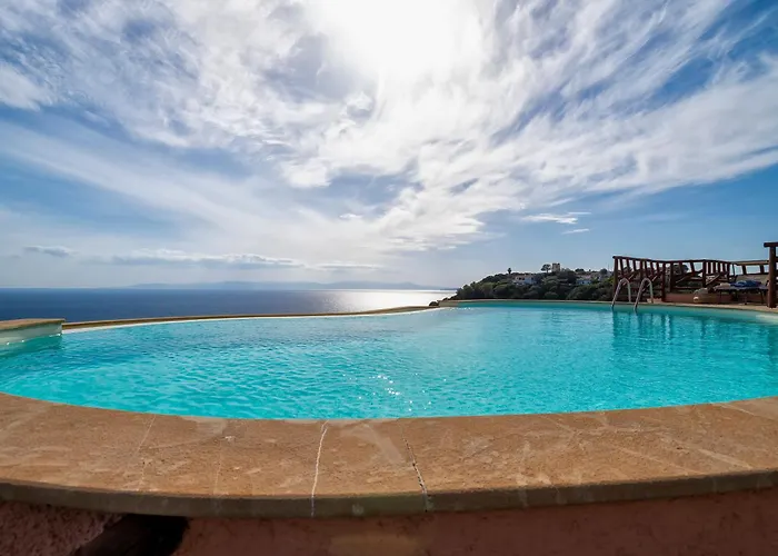 别墅 Patty With Infinity Pool In Front Of The Sea, Parking And Wifi 托雷德尔斯泰尔